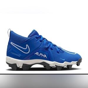 Nike Alpha Menace 3 Shark football cleats/Royal Blue / size 5.5Y